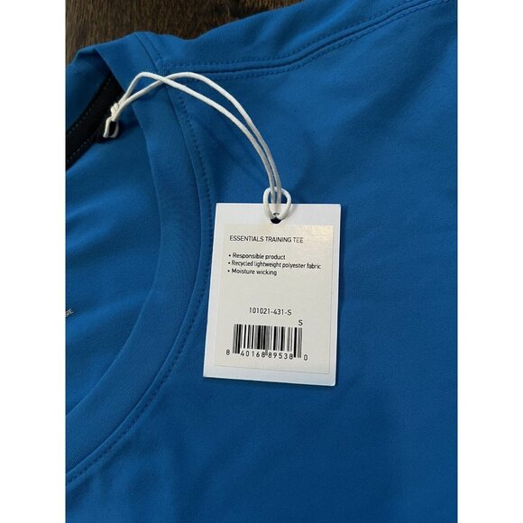 NWT Rhone Essentials Ttraining S/S Tee Sky Blue Mens Size Small $50 - Picture 3 of 8